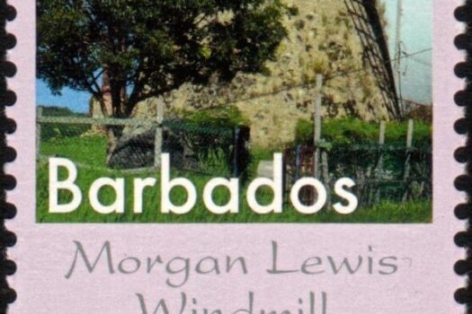 Seven Wonders of Barbados - 65c Morgan Lewis Windmill - Barbados SG1408